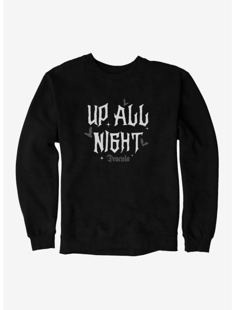 Sweaters Universal Monsters Dracula Up All Night Sweatshirt Girls