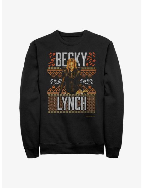 Wwe Becky Lynch Ugly Christmas Sweatshirt Girls Sweaters