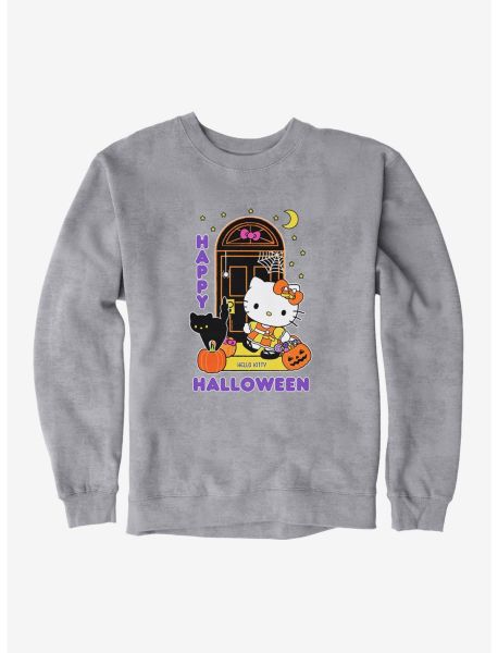 Sweaters Girls Hello Kitty Trick Or Treating Sweatshirt