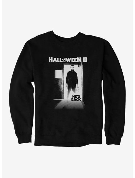 Girls Sweaters Halloween Ii He's Back Michael Myers Sweatshirt