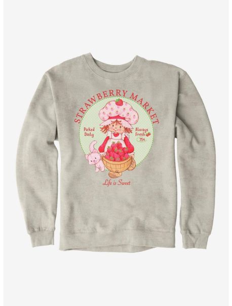 Girls Sweaters Strawberry Shortcake Strawberry Market Sweatshirt