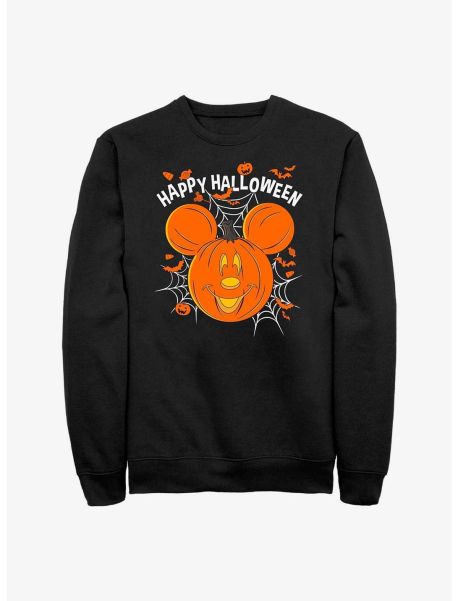 Sweaters Disney Mickey Mouse Jack-O'-Lantern Sweatshirt Girls