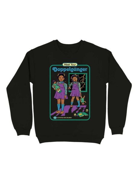 Meet Your Doppelg?Er Sweatshirt By Steven Rhodes Sweaters Girls