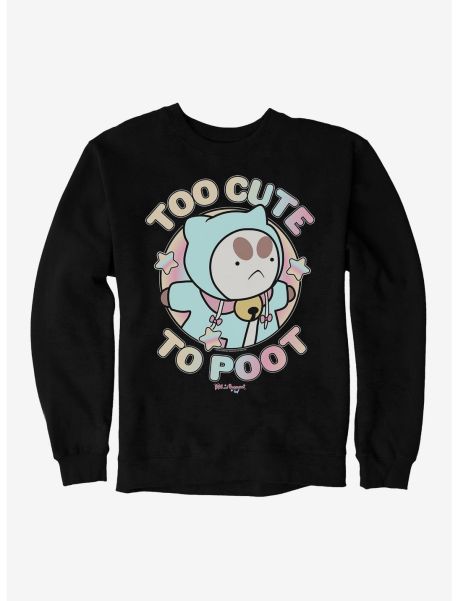 Bee And Puppycat Too Cute To Poot Sweatshirt Sweaters Girls