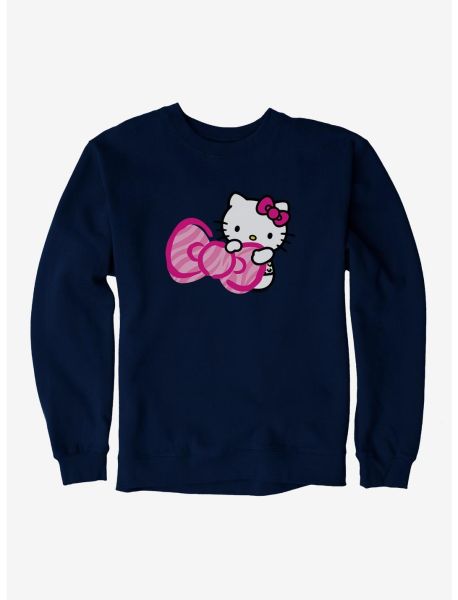 Hello Kitty Jungle Paradise Hiding Bow Sweatshirt Sweaters Girls