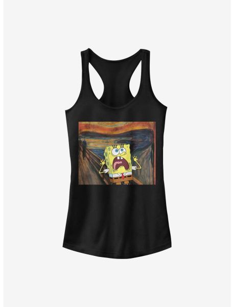 Spongebob Squarepants Spongebob Scream Girls Tank Tank Tops Girls