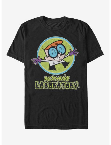Dexter's Laboratory Logo T-Shirt Girls Tank Tops