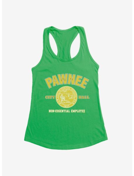 Tank Tops Parks And Recreation Pawnee Non-Essential Employee Girls Tank Girls