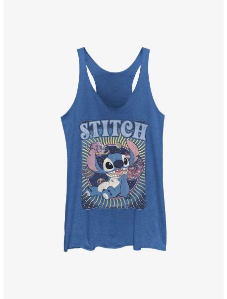 Tank Tops Girls Disney Lilo & Stitch Groovy Stitch Girls Tank