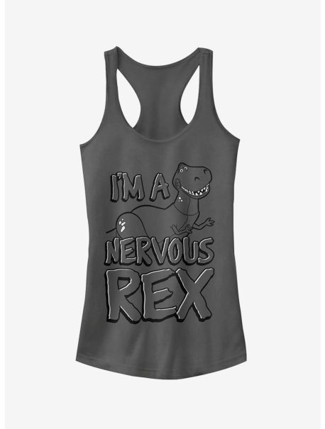 Tank Tops Disney Pixar Toy Story Nervous Rex Girls Tank Top Girls