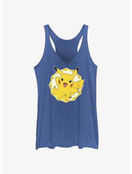 Tank Tops Girls Pokemon Pikachu Sparkle Girls Tank