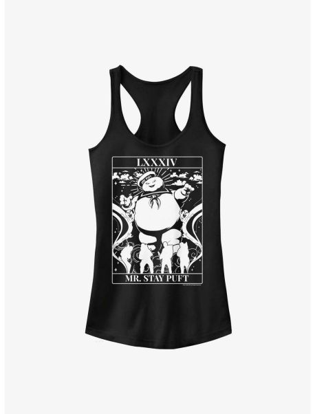 Ghostbusters Puft Tarot Girls Tank Tank Tops Girls