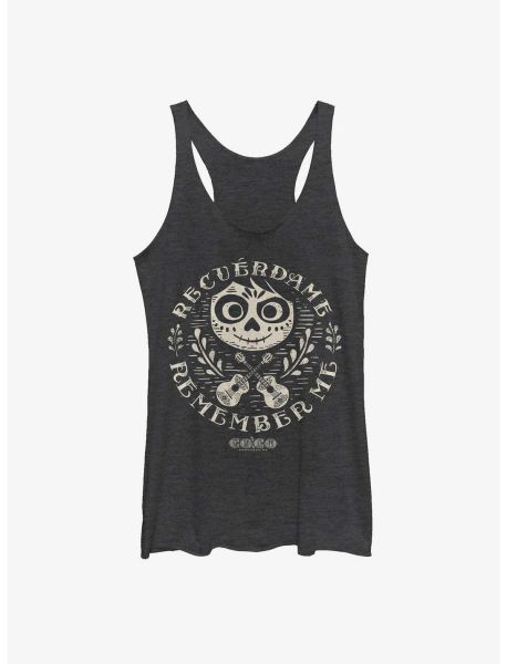 Girls Tank Tops Disney Pixar Coco Remember Me Miguel Girls Tank