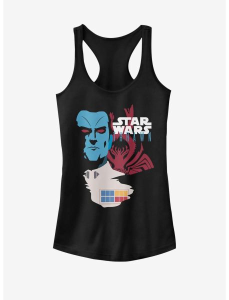 Tank Tops Girls Star Wars Grand Admiral Thrawn Girls Tank Top