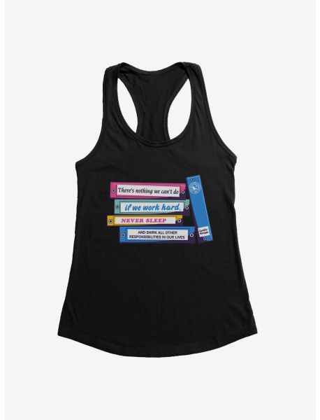 Parks And Recreation Leslie's Binders Girls Tank Girls Tank Tops