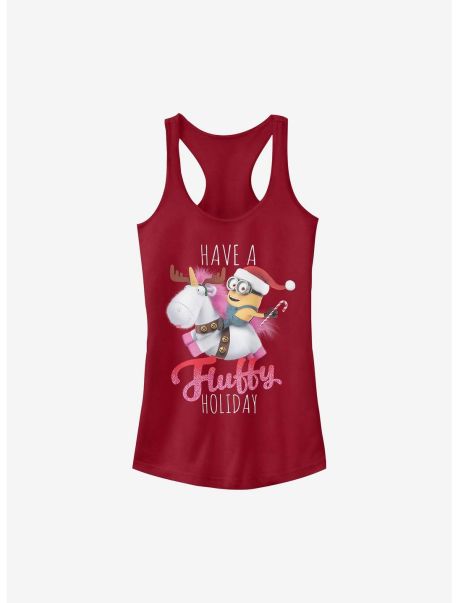 Tank Tops Minions Have A Fluffy Holiday Girls Tank Girls