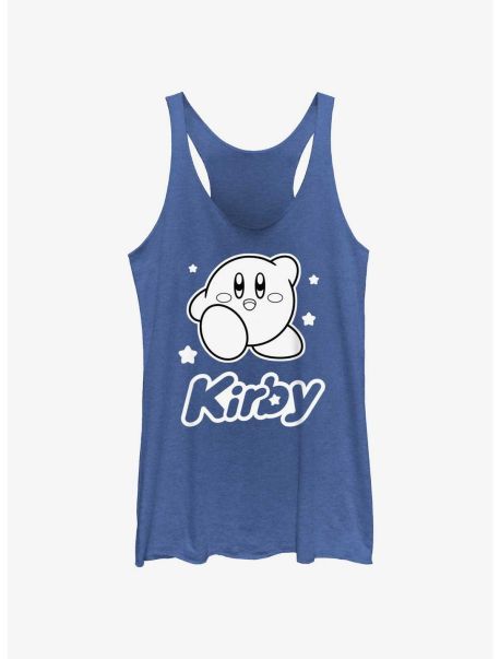 Girls Tank Tops Kirby Star Pose Girls Tank