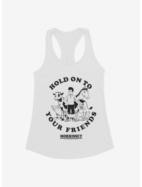 Girls Morrissey Hold On To Your Friends Girls Tank Tank Tops