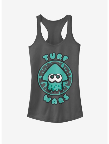 Girls Tank Tops Nintendo Splatoon Turf Wars Girls Tank