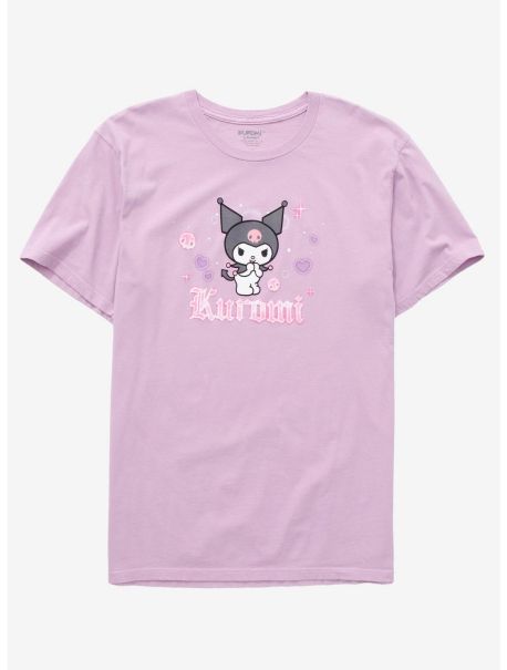 Kuromi Lavender Girls T-Shirt Tees Girls