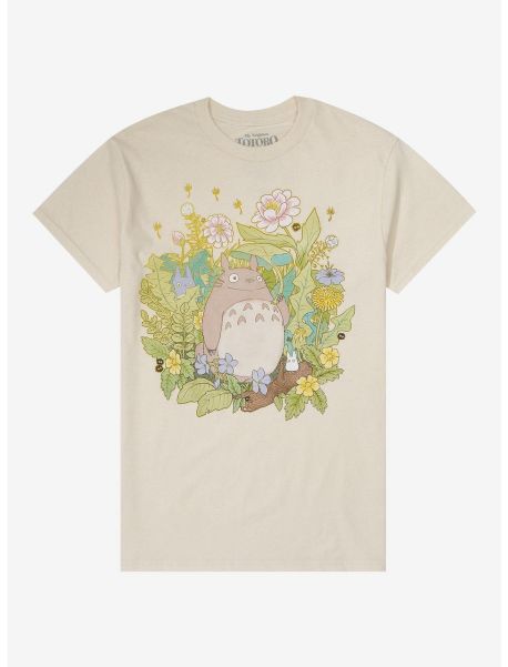 Tees Studio Ghibli My Neighbor Totoro Forest Boyfriend Fit Girls T-Shirt Girls