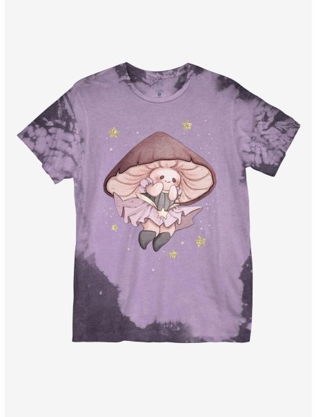 Girls Tees Fairy Mushroom Boyfriend Fit Girls T-Shirt By Fairydrop
