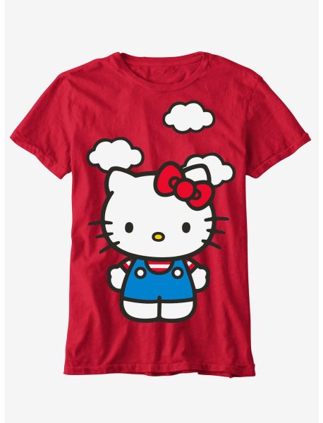Girls Tees Hello Kitty Jumbo Double-Sided Boyfriend Fit Girls T-Shirt