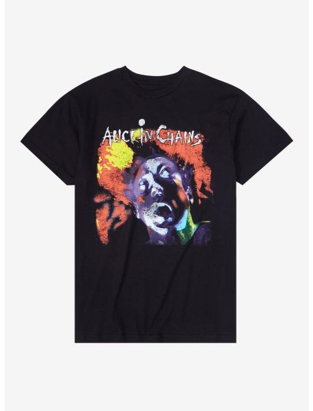 Alice In Chains Facelift Album Cover Boyfriend Fit Girls T-Shirt Tees Girls