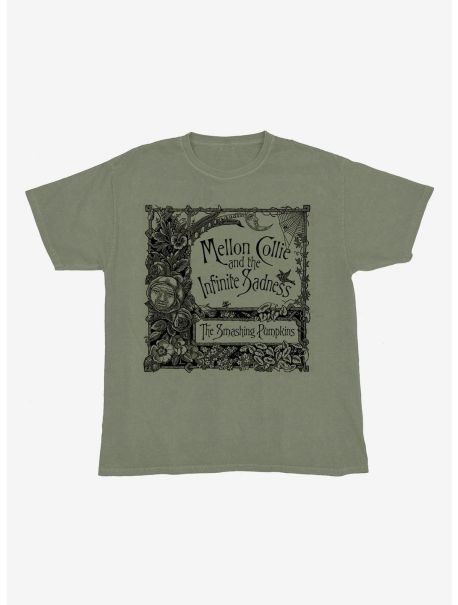 The Smashing Pumpkins Mellon Collie & The Infinite Sadness Baroque Boyfriend Fit Girls T-Shirt Tees Girls