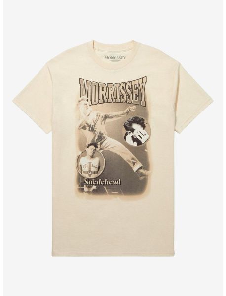 Tees Morrissey Suedehead Photo Collage Boyfriend Fit Girls T-Shirt Girls