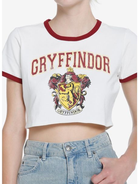Tees Harry Potter Gryffindor Vintage Ringer Girls Baby T-Shirt Girls