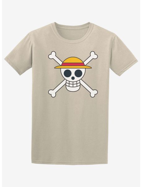 One Piece Straw Hat Logo Boyfriend Fit Girls T-Shirt Tees Girls