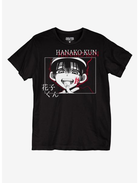 Toilet-Bound Hanako-Kun Smiling Boyfriend Fit Girls T-Shirt Tees Girls
