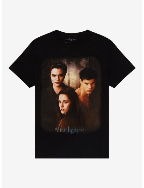 Twilight Trio Forest Boyfriend Fit Girls T-Shirt Girls Tees