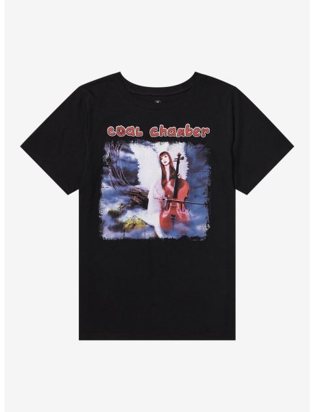 Girls Tees Coal Chamber Chamber Music Boyfriend Fit Girls T-Shirt