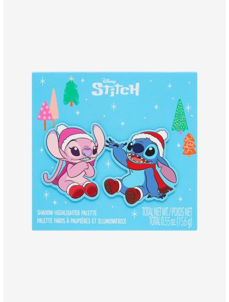 Girls Beauty Disney Lilo & Stitch Angel Stitch Winter Eyeshadow & Highlighter Palette