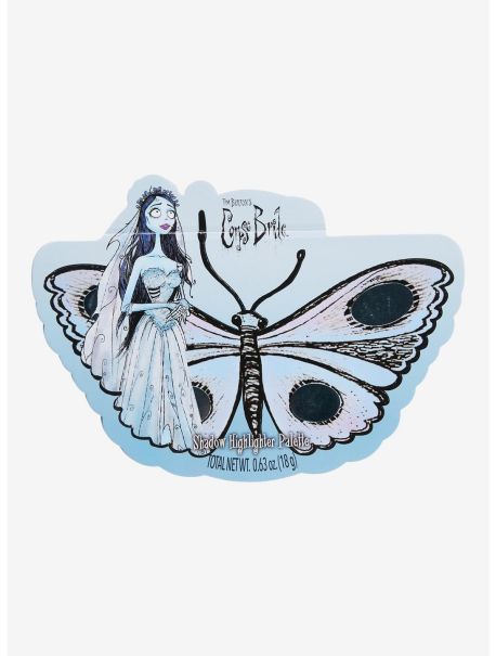 Girls Corpse Bride Emily Butterfly Eyeshadow & Highlighter Palette Beauty