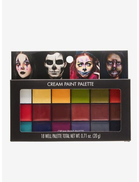 Beauty Girls Colorful Cream Face Paint Palette