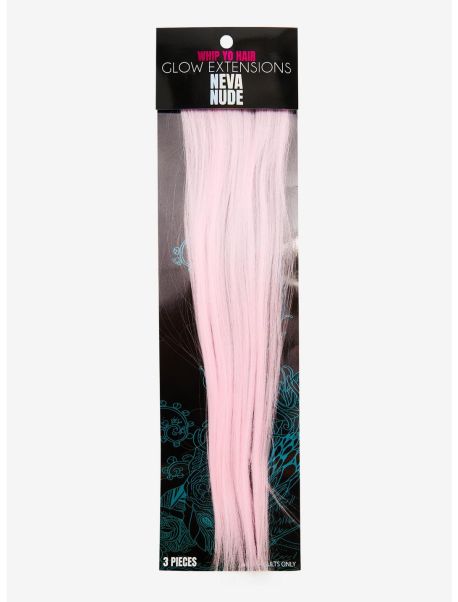 Neva Nude Light Pink Clip-In Hair Extension Set Beauty Girls
