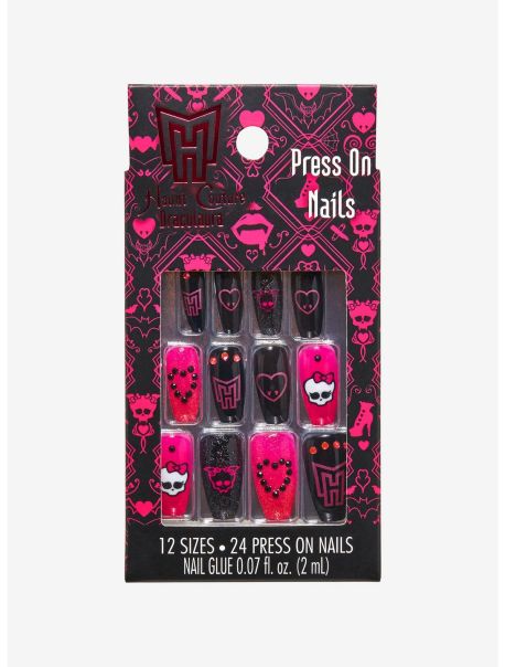 Beauty Girls Monster High Icons Faux Nail Set