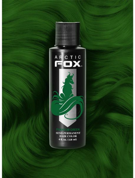 Girls Arctic Fox Semi-Permanent Phantom Green Hair Dye Beauty