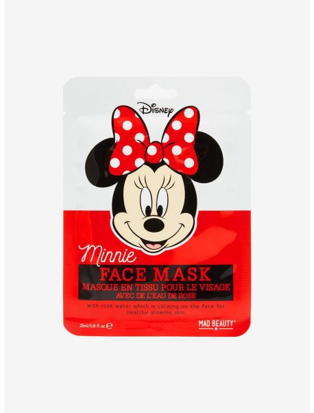 Beauty Girls Mad Beauty Disney Minnie Mouse Facial Sheet Mask
