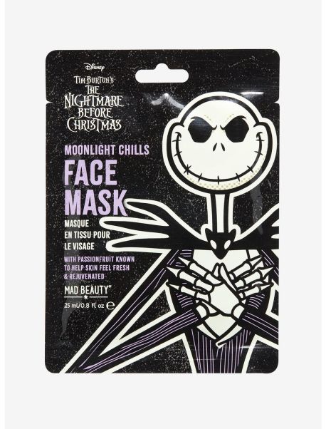 The Nightmare Before Christmas Jack Face Mask Girls Beauty