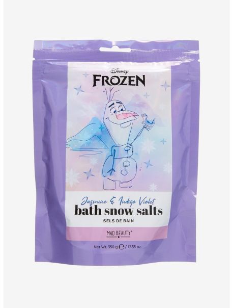 Girls Beauty Mad Beauty Disney Frozen Olaf Bath Snow Salts