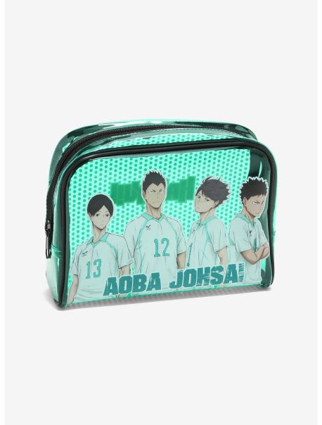 Beauty Girls Haikyu!! Aoba Johsai Makeup Bag