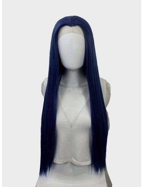 Girls Epic Cosplay Lacefront Eros Shadow Blue Wig Beauty