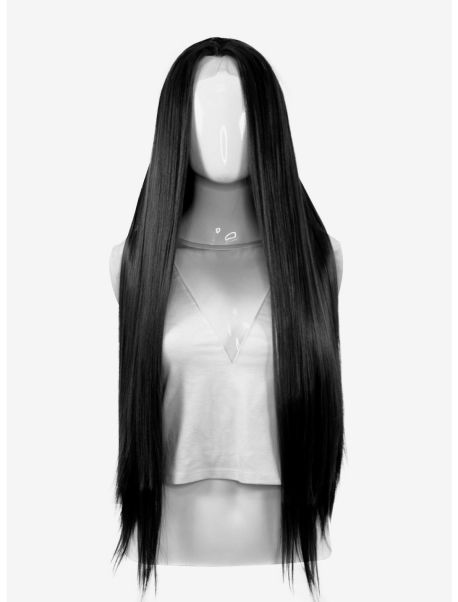 Girls Epic Cosplay Lacefront Eros Black Wig Beauty