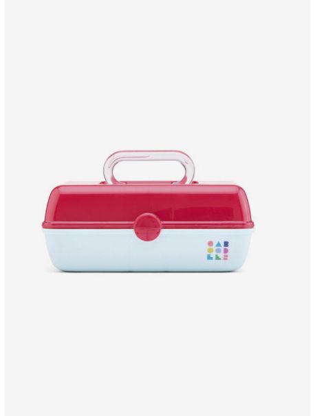 Beauty Caboodles Pretty In Petite Sunset Playground Burgandy Over Mint Girls