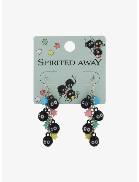 Jewelry Studio Ghibli Spirited Away Soot Sprites Candy Drop Earrings Girls