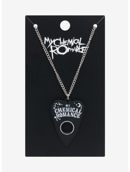 My Chemical Romance Planchette Necklace Girls Jewelry